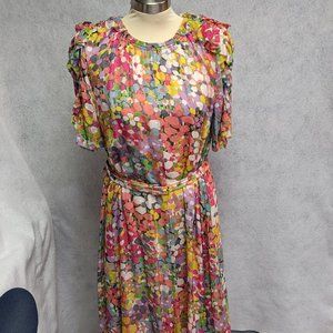 Women's Full Length Floral Kate Spade Dress Size 6